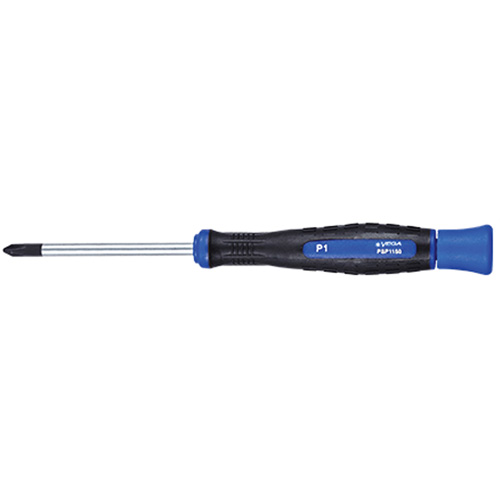 Tournevis Phillips de pr&eacute;cision, #00, 5" l, Prise Coussin&eacute;e Nuna Depot Inc.