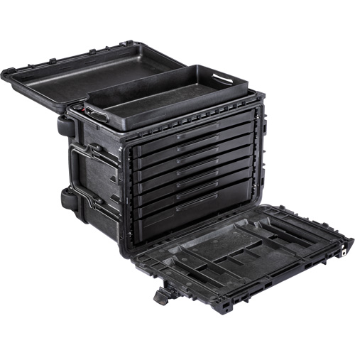 Gen 2 Mobile Tool Chest, 24" W, 6 Drawers, Black Nuna Depot Inc.