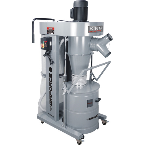 Cyclone Dust Collector, 26" x 47" x 70" Nuna Depot Inc.
