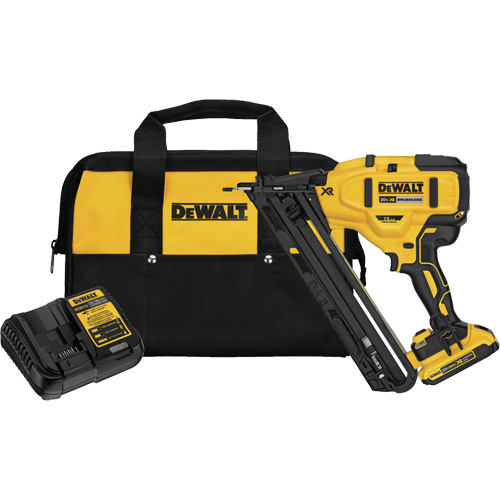 Max XR&reg; Angled Finish Nailer Kit, 20 V, Lithium-Ion Nuna Depot Inc.