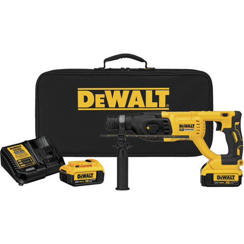 Max XR&reg; Brushless D-Handle Rotary Hammer Kit, 20 V, 1", 1.9 ft-lbs, 0-1500 RPM Nuna Depot Inc.