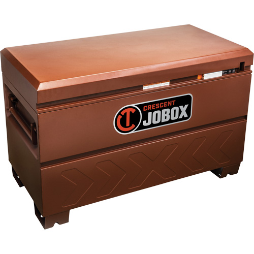 Site-Vault Chest, 30" x 20" x 19-3/4", Steel, Orange Nuna Depot Inc.