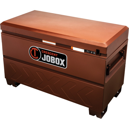 Site-Vault Chest, 30" x 20" x 19-3/4", Steel, Orange Nuna Depot Inc.