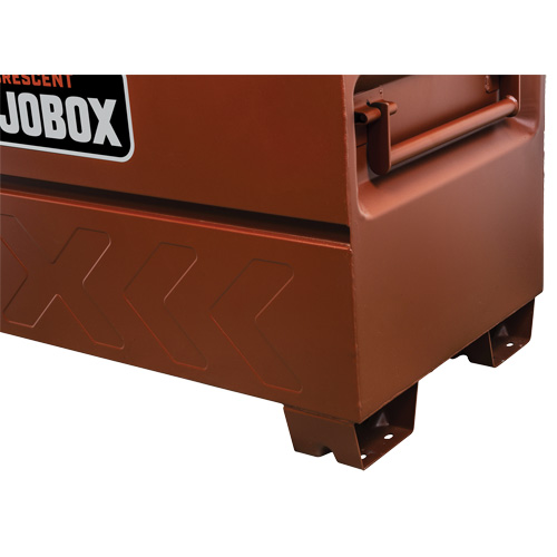 Site-Vault Chest, 30" x 20" x 19-3/4", Steel, Orange Nuna Depot Inc.