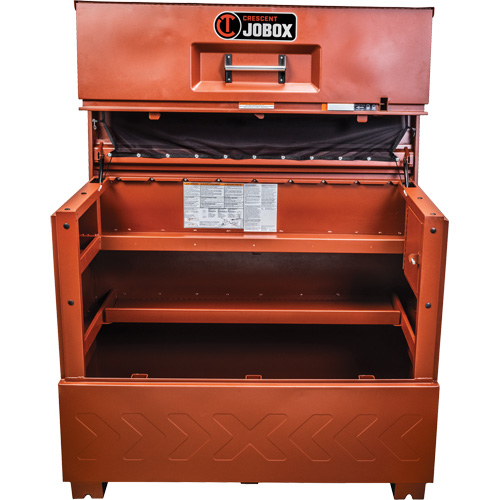 Site-Vault Drop Front Piano Box, 60" W x 31" D x 51" H, Orange Nuna Depot Inc.