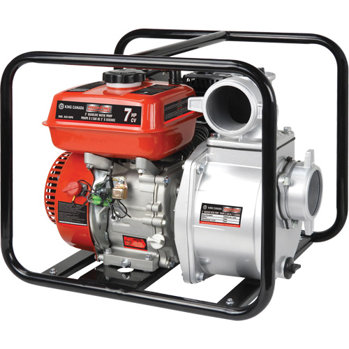 Gas Powered Water Pump, 196 cc, 4-Stroke OHV, 7.0 HP Nuna Depot Inc.