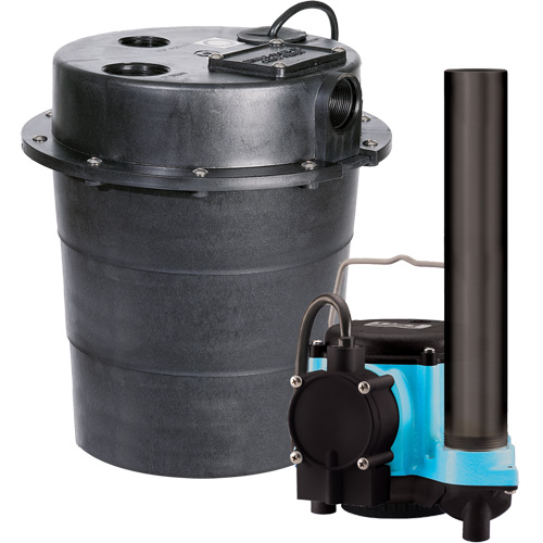 WRS Series Submersible Pump, 45 GPM, 115 V, 9 A, 1/3 HP Nuna Depot Inc.
