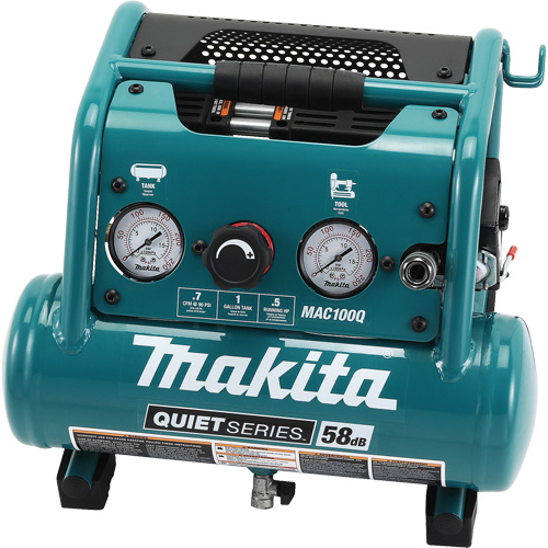 Quiet Series Air Compressor, Electric, 1 Gal. (1.2 US Gal), 135 PSI, 120/1 V Nuna Depot Inc.