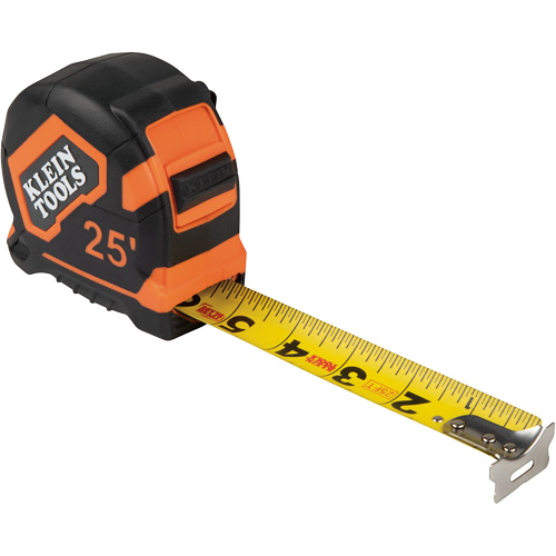 Tape Measure with Belt Clip, 25', 1/16" Graduations Nuna Depot Inc.