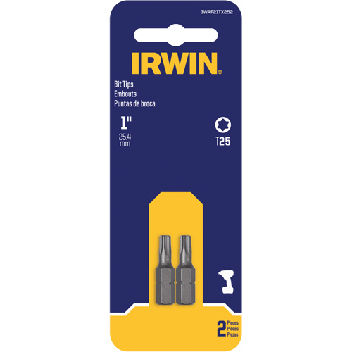 Embouts de tournevis &agrave; ins&eacute;rer, Torx, T-25, Prise 1/4" Nuna Depot Inc.