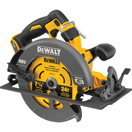 FlexVolt&reg; Max Brushless Circular Saw with Electric Brake (Tool Only), 7-1/4", 60 V Nuna Depot Inc.