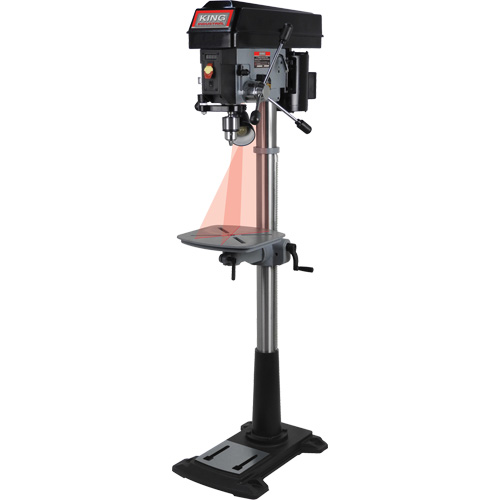 Variable Speed Drill Press, 15", 5/8" Chuck, 3300 RPM Nuna Depot Inc.