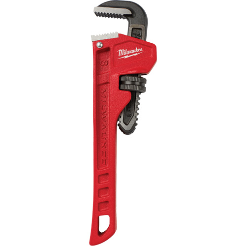 Cl&eacute; &agrave; tuyau, Cap des m&acirc;choires 1", Longueur 8", Fini Rev&ecirc;tement en poudre Nuna Depot Inc.