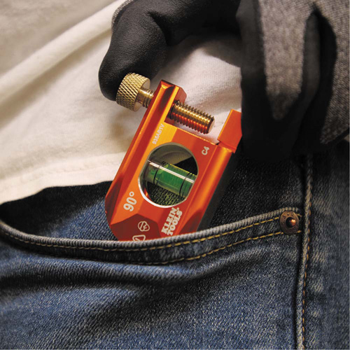 ACCU-BEND Level, 2.5" L, Aluminum, 1, Non-Magnetic Nuna Depot Inc.