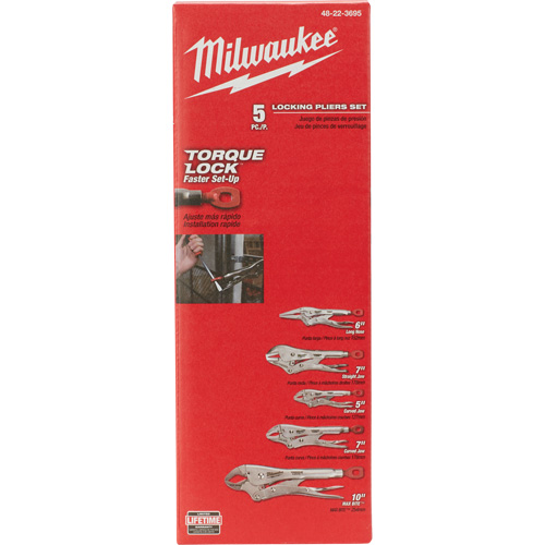 Jeu de pinces de verrouillage Torque Lock, 5 Morceaux Nuna Depot Inc.