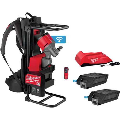 Ensemble vibrateur &agrave; b&eacute;ton &agrave; dos MX Fuel Nuna Depot Inc.