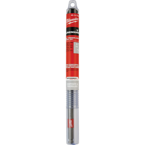 Foret de ligneur pour fibre de verre Shockwave Impact Duty, 9/16", Carbure Nuna Depot Inc.