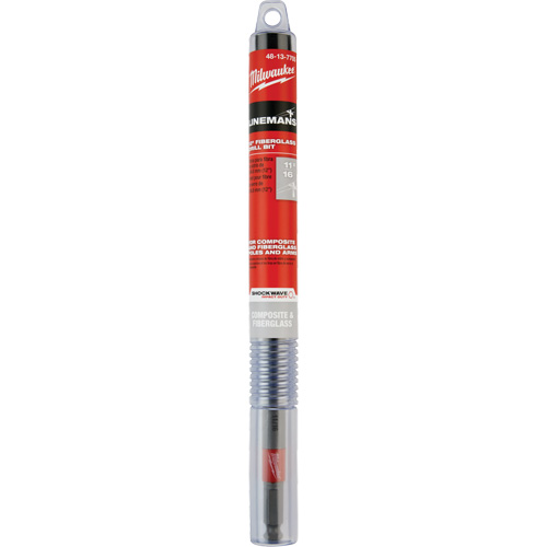 Foret de ligneur pour fibre de verre Shockwave Impact Duty, 11/16", Carbure Nuna Depot Inc.