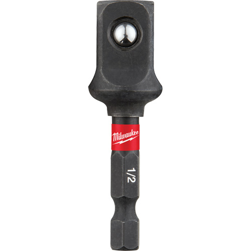 Adaptateur de douille &agrave; chocs Shockwave, 1/4" Prise, Dimension m&acirc;le 1/2", Sph&eacute;rique, 2" lo Nuna Depot Inc.