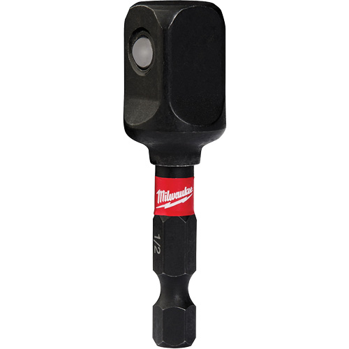 Adaptateur de douille &agrave; chocs Shockwave, 1/4" Prise, Dimension m&acirc;le 1/2", Sph&eacute;rique, 2" lo Nuna Depot Inc.