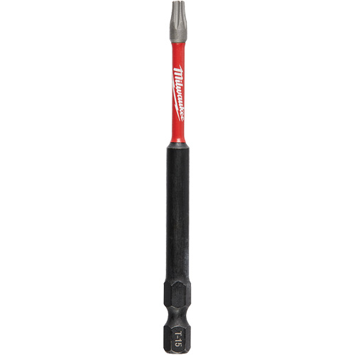 Embout de tournevis Shockwave Impact Duty, Torx, Embout T-15, Prise 1/4", Longueur 3-1/2" Nuna Depot Inc.