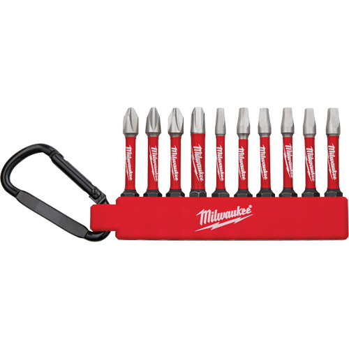 Jeu dembouts Phillips et carr&eacute;s pour tournevis &agrave; chocs Shockwave Nuna Depot Inc.