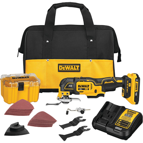 XR&reg; Brushless Cordless 3-Speed Oscillating Multi-Tool Kit, 20 V, Lithium-Ion Nuna Depot Inc.