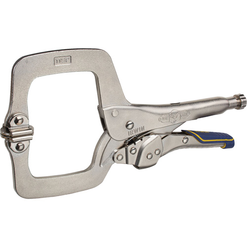 Vise-Grip&reg; Fast Release Locking Pliers with Swivel Pads, 11" Length, C-Clamp Nuna Depot Inc.