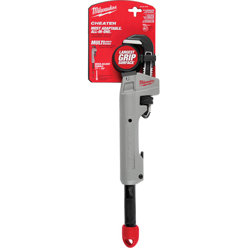 Cl&eacute; &agrave; tuyau adaptable Cheater, Cap des m&acirc;choires 2-1/2", Longueur 18"/11"/24" Nuna Depot Inc.
