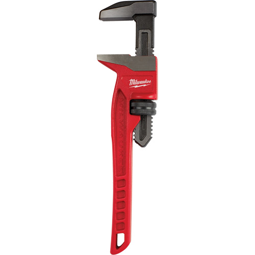 Cl&eacute; &agrave; tuyau &agrave; m&acirc;choires lisses, Cap des m&acirc;choires 2-5/8", Longueur 12", Fini Rev&ecirc;tement en poudre, Prise Ergonomique Nuna Depot Inc.