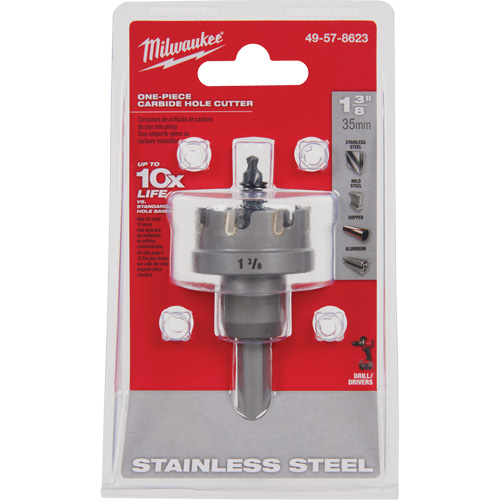 Scies-cloches au carbure monobloc, 1-3/8", Profondeur de la coupe de 3/16" Nuna Depot Inc.