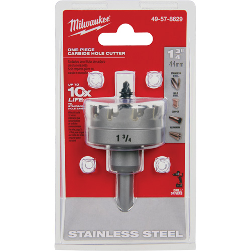 Scies-cloches au carbure monobloc, 1-3/4", Profondeur de la coupe de 3/16" Nuna Depot Inc.