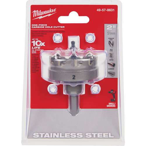Scies-cloches au carbure monobloc, 2", Profondeur de la coupe de 3/16" Nuna Depot Inc.