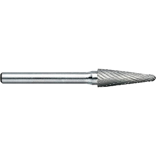 DRILLCO Magnum Double Cut Solid Carbide Burr, SL-3, 3/8" Dia., 1/4" Shank, 1-1/16" Depth of Cut Nuna Depot Inc.