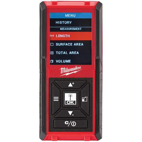 Laser Distance Meter, 0' - 330' (0 m - 100.6 m) Range, Digital (Electronic) Nuna Depot Inc.