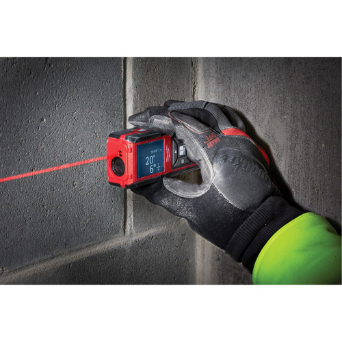 Laser Distance Meter, 0' - 330' (0 m - 100.6 m) Range, Digital (Electronic) Nuna Depot Inc.
