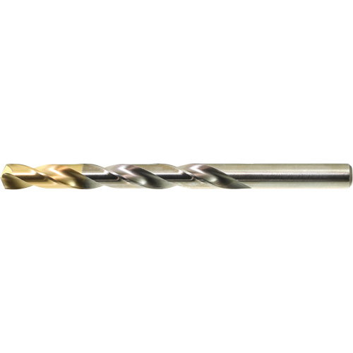 DRILLCO TiN Tipped Jobber Drill Bit, High Speed Steel, 1/16", 1-7/8" L, 7/8" Flute, 135° Point Angle Nuna Depot Inc.
