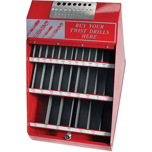 DRILLCO Fractional Drill Bit Display Set, 540 Pieces Nuna Depot Inc.