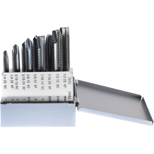 Jeu de tarauds DRILLCO, 10 morcea Nuna Depot Inc.