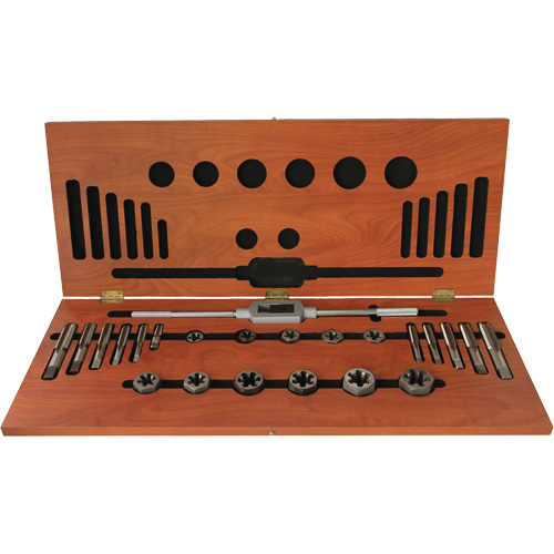 DRILLCO Tap & Round Adjustable Die Set, 20 Pieces Nuna Depot Inc.