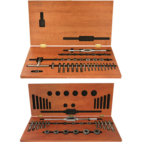 Drillco&reg; Tap & Hex Die Set, 58 Pieces Nuna Depot Inc.