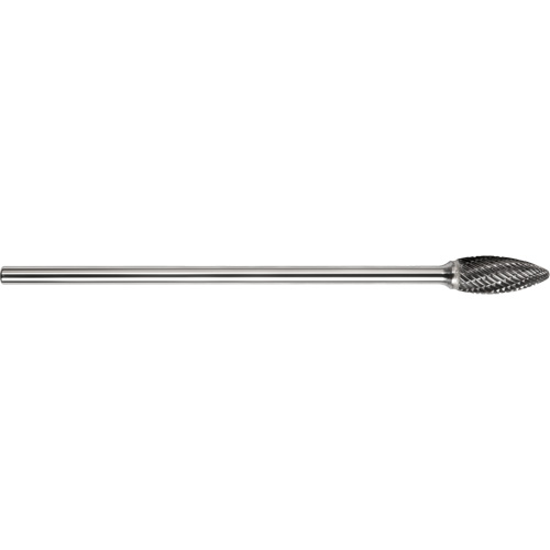 Drillco&reg; Single Cut Ballnose Cone Burr, SH-2L6 Nuna Depot Inc.