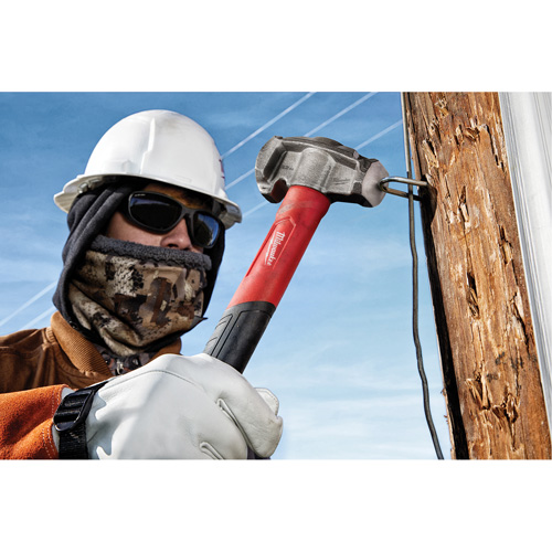 4-in-1 Lineman's Hammer, 32 oz., Fibreglass Handle, 15" L Nuna Depot Inc.