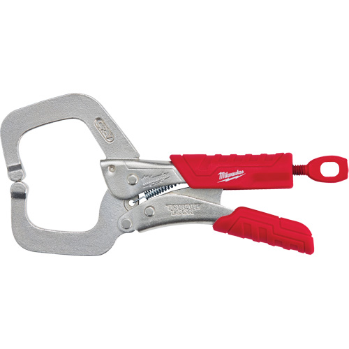 Torque Lock Locking Pliers with Regular Jaws & Grip, 6" Length, C-Clamp Nuna Depot Inc.
