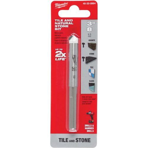 Natural Stone Bit, 3/8", Carbide Nuna Depot Inc.