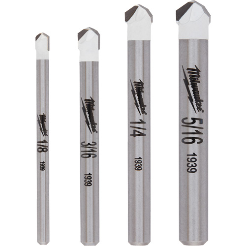 Natural Stone Bit Set, 4 Pieces, Carbide Nuna Depot Inc.