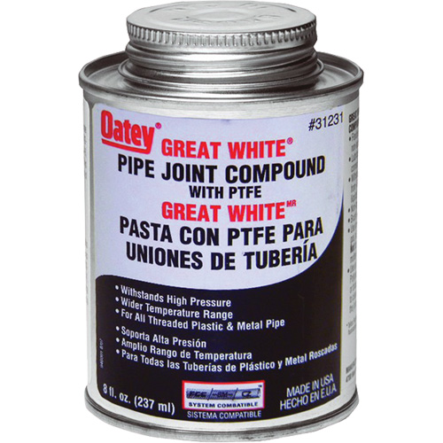 Great White&reg; Pipe Joint Compound with PTFE Nuna Depot Inc.