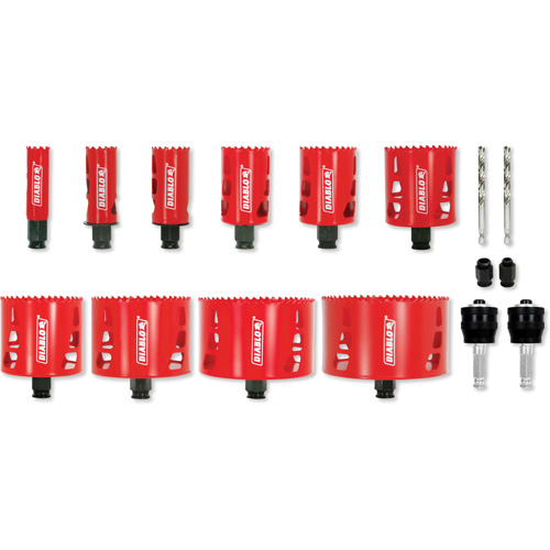 Electrician's Bi-Metal Hole Saw Set, 16 Pieces Nuna Depot Inc.