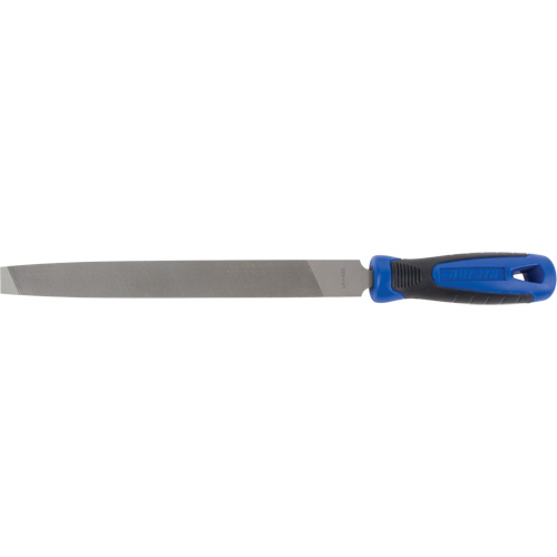 Mill File With Handle, Flat, 6", Bastard Nuna Depot Inc.