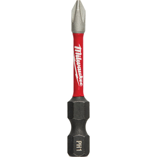 Embouts &agrave; percussion Shockwave Impact-Duty, Phillips, Embout #1, Prise 1/4", Longueur 2" Nuna Depot Inc.